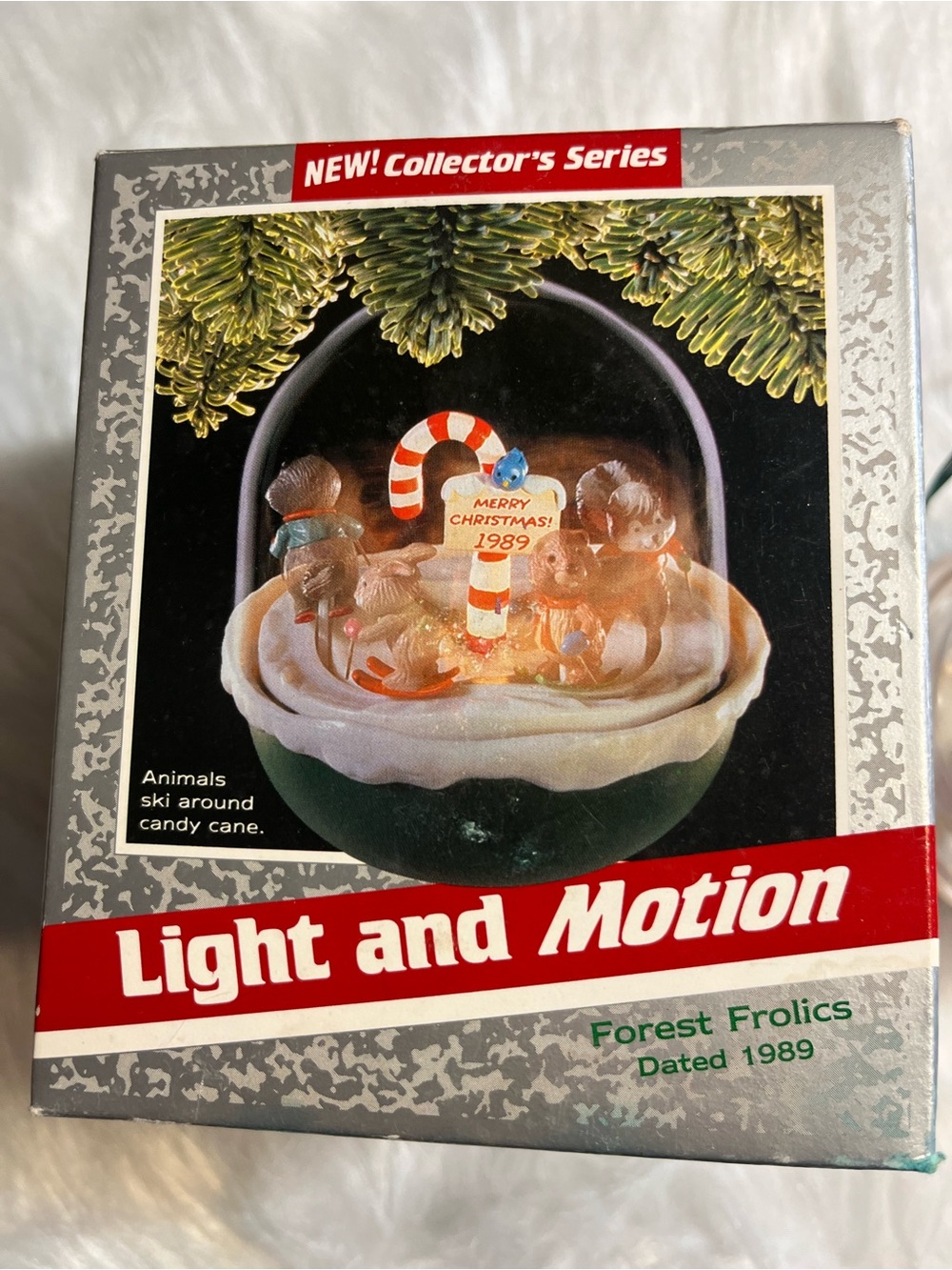 Forest Frolics Holiday Snow Globe